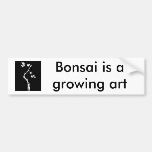 Bonsai Bumper Sticker