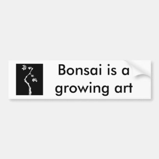 Bonsai Bumper Sticker