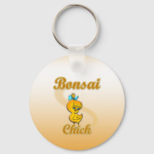 Bonsai Chick Keychain