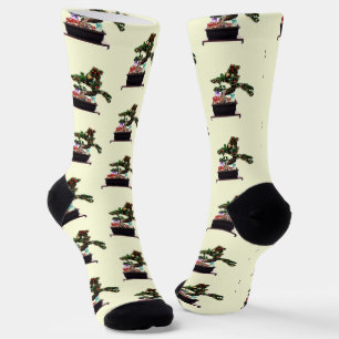 Bonsai Christmas Socks