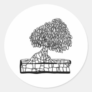 BONSAI CLASSIC ROUND STICKER