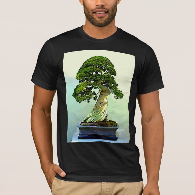 Bonsai Cypress Tree T-Shirt (Front)