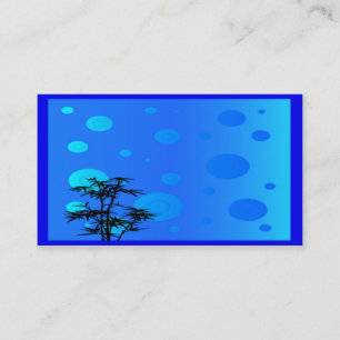 Bonsai En Carte de visite Bleu