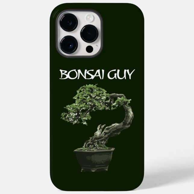 Bonsai guy funny quote for bonsai lovers Case-Mate iPhone case (Back)