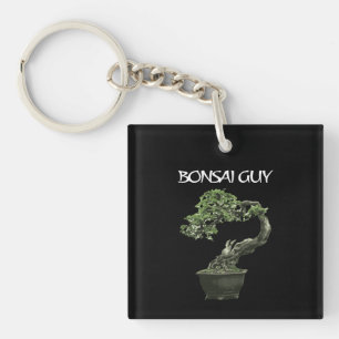 Bonsai guy funny quote for bonsai lovers keychain