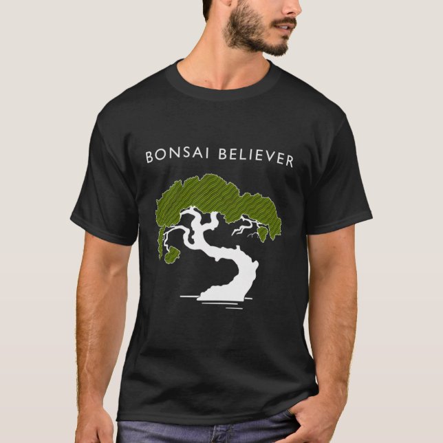 Bonsai Japanese Art Japan Gardening T-Shirt (Front)