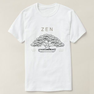 Bonsai, Japanese theme minimalist T-Shirt
