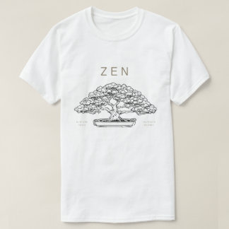 Bonsai, Japanese theme minimalist T-Shirt