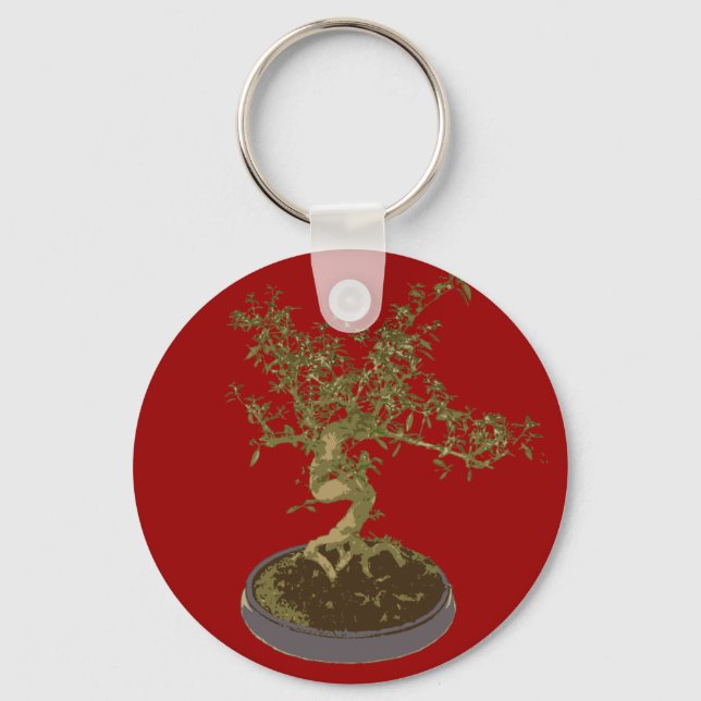 Bonsai Keychain (Front)