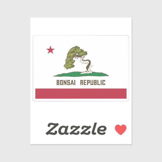 Bonsai Republic Flag (Sheet)