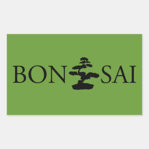 Bonsai Silhouette Sticker