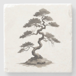Bonsai Stone Coaster