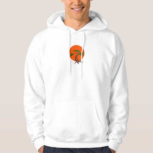 Bonsai Sunset Hoodie (Front)