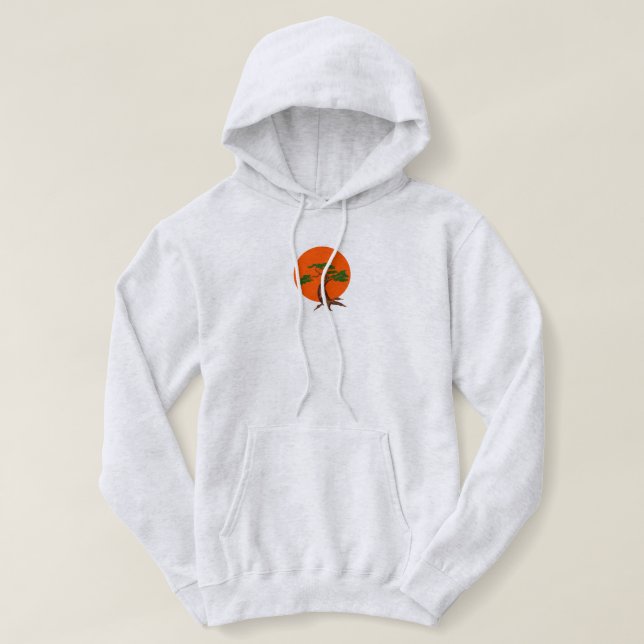 Bonsai Sunset Hoodie (Design Front)