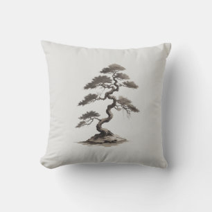 Bonsai Throw Pillow