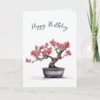 Bonsai Tree Birthday