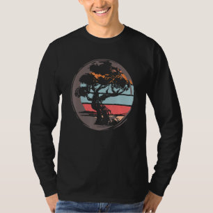 Bonsai Tree  Buddhism  Japanese Kanji  Meditation T-Shirt