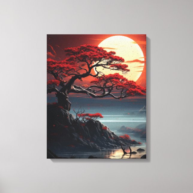 Bonsai Tree  Canvas Print (Front)