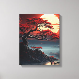 Bonsai Tree Canvas Print