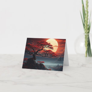 Bonsai Tree  Card