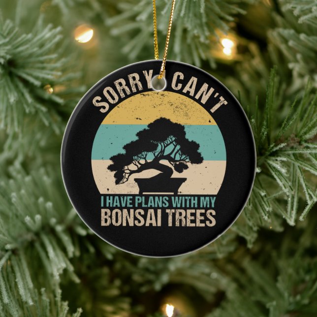 Bonsai Tree - Cool Indoor Plants Lover Gardening Ceramic Ornament (Tree)