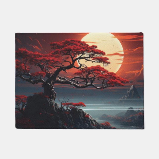Bonsai Tree  Doormat (Front)