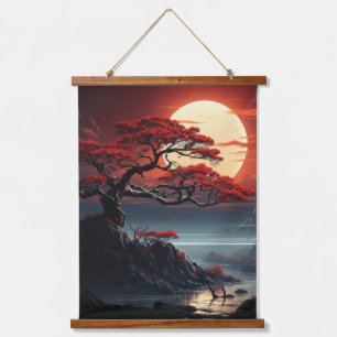 Bonsai Tree Hanging Tapestry