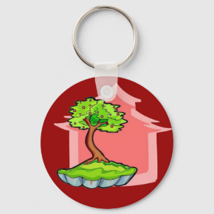 Bonsai Tree Keychain