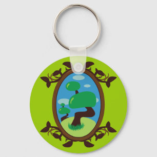 Bonsai Tree Keychain