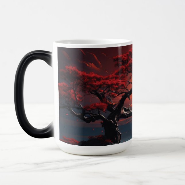 Bonsai Tree  Magic Mug (Left)