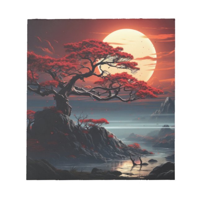 Bonsai Tree  Notepad (Front)