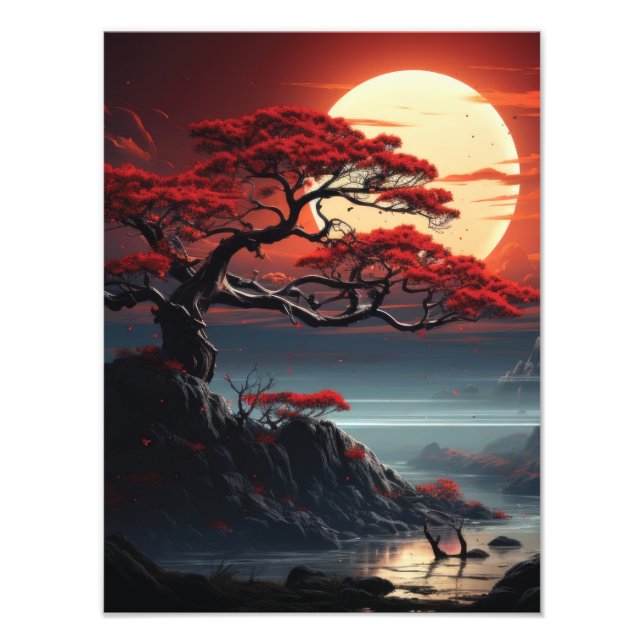 Bonsai Tree  Photo Print (Front)