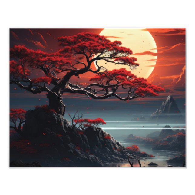 Bonsai Tree  Photo Print (Front)