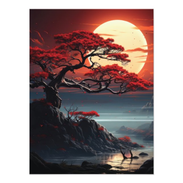Bonsai Tree  Photo Print (Front)