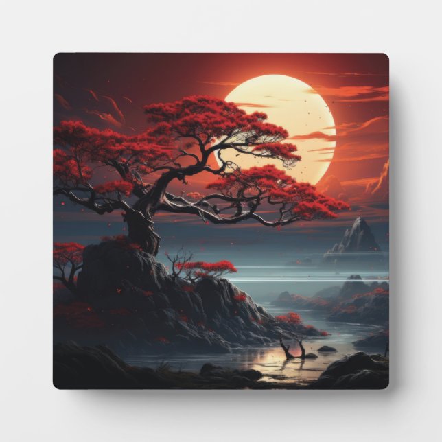 Bonsai Tree  Plaque (Front)