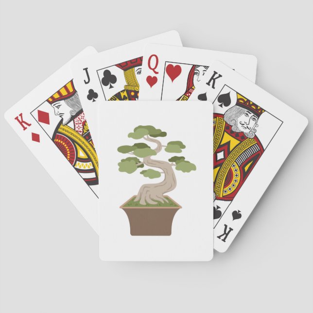 Bonsai Tree Playing Cards (Back)