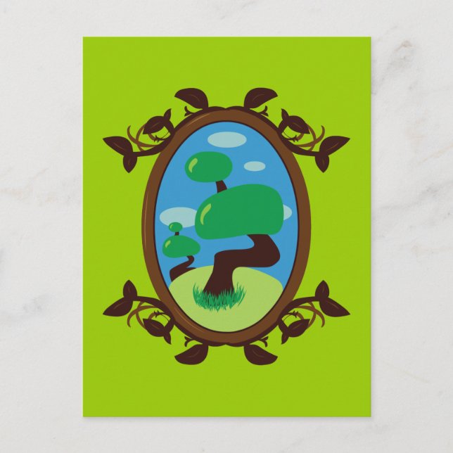 Bonsai Tree Postcard (Front)