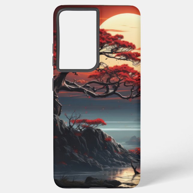 Bonsai Tree  Samsung Galaxy S21+ Case (Back)