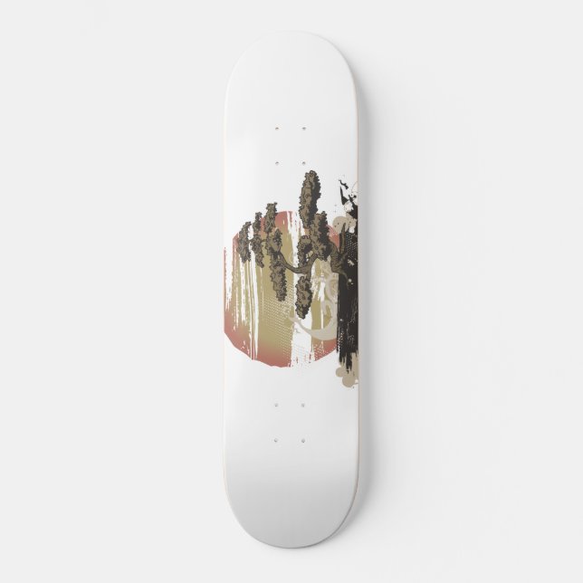 Bonsai Tree Skateboard (Front)