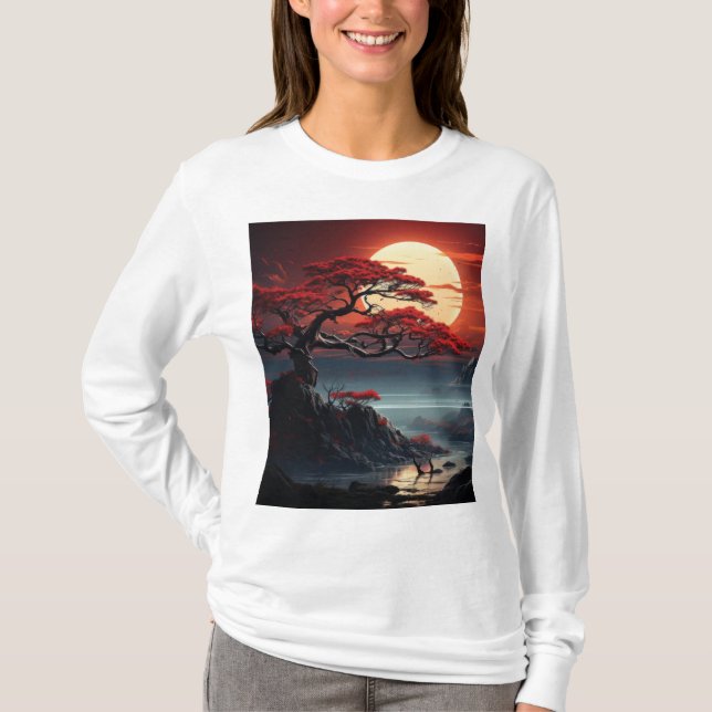 Bonsai Tree  T-Shirt (Front)
