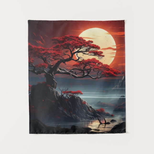 Bonsai Tree  Tapestry (Front)