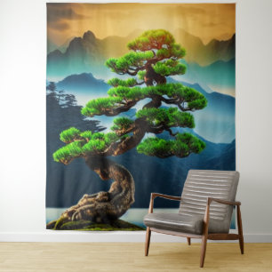 Bonsai Tree Tapestry