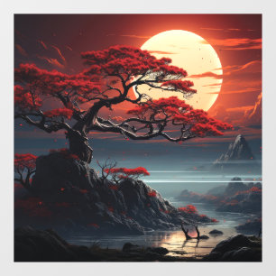 Bonsai Tree Window Cling