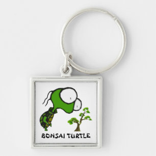 Bonsai Turtle Keychain