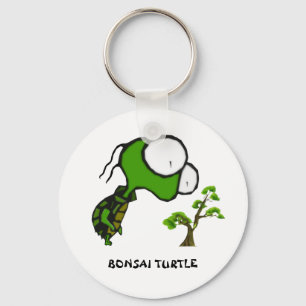Bonsai Turtle Keychain