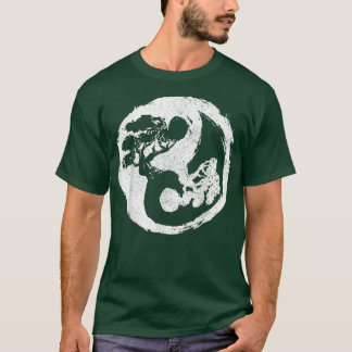 Bonsai Yin Yang Symbol Japanese Zen Buddhism Buddh T-Shirt