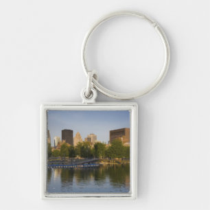 Bonsecours Basin In The Old Port Of Old Montreal Keychain