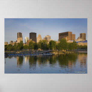 Bonsecours Basin In The Old Port Of Old Montreal Poster