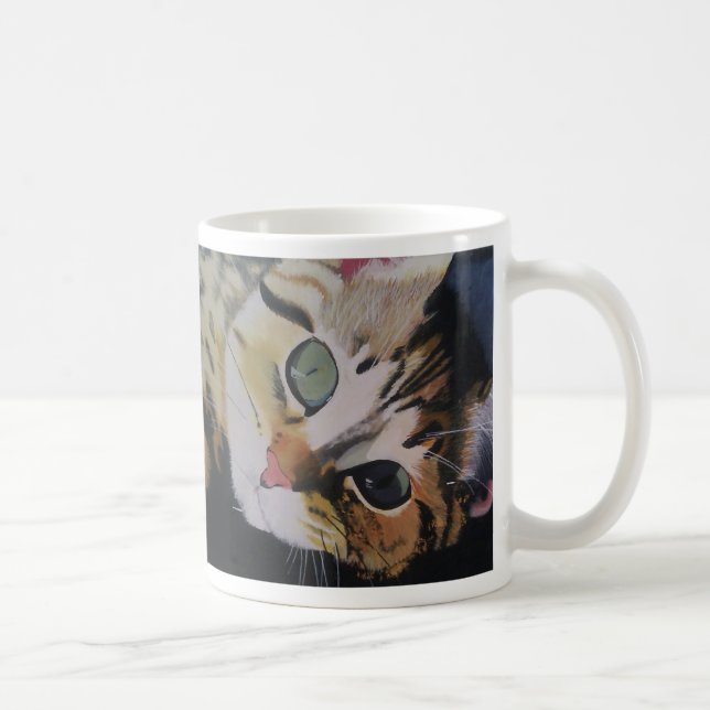Bonte cat coffee mug (Right)