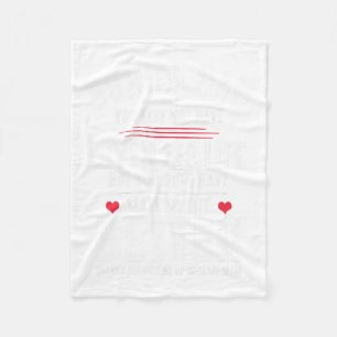 Bonus-dad May Not Have Given Me Life Made My Life Fleece Blanket